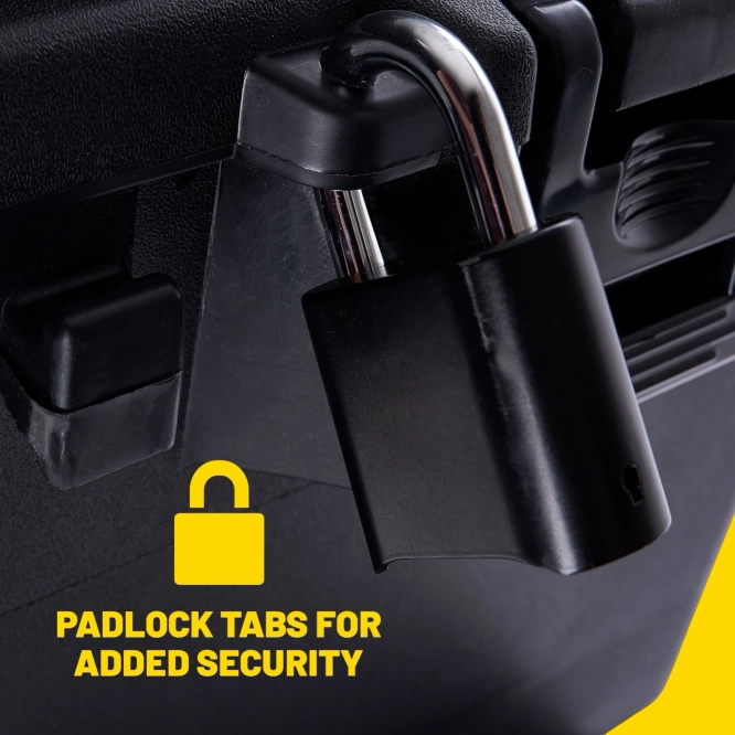 Caisse d'équipement tactique moyenne Plano 64 litres Tan