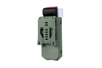 Airsoftová zbraň cAT taktická stáze s pouzdrem - olivově zelená