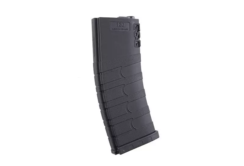 Cargador mid-cap 120 balines para M4/M16 (5 unidades) - negro