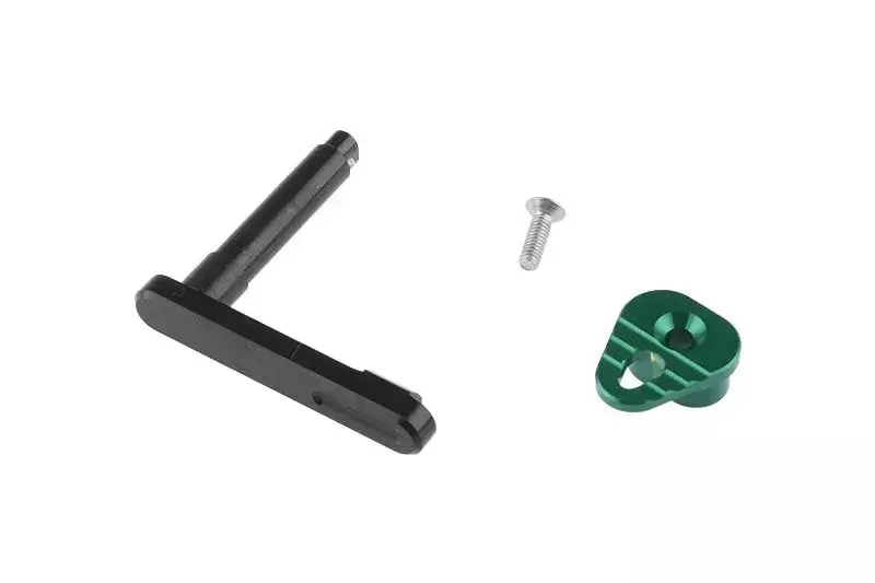 Mag release magazynk CNC pour répliques type M4 (B) - vert