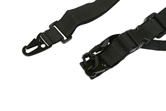 Three point sling - black