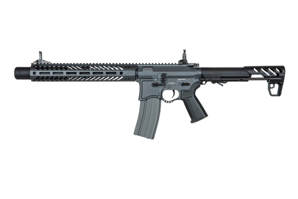 G&amp;G SBR8 Seekins Precision 12" airsoft Carbine with Silencer Grey (OUTLET)
