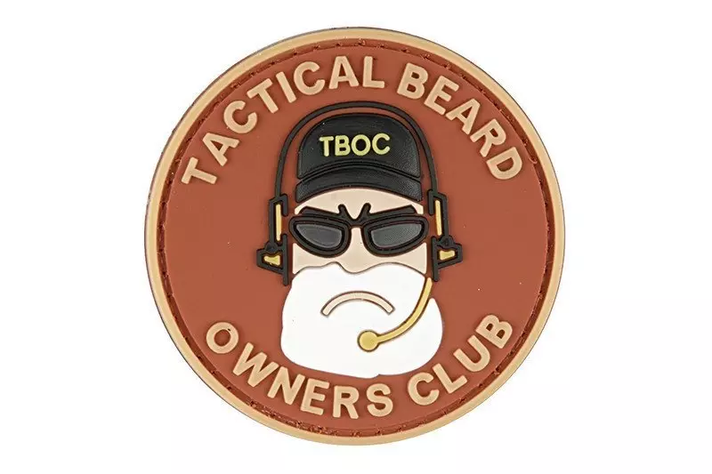 3D Patch - TBOC- red