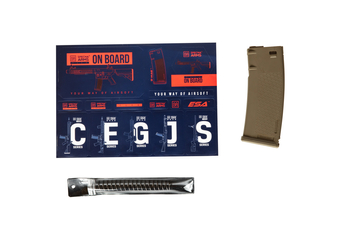 Karabinek ASG Specna Arms SA-F02 FLEX™ GATE X-ASR 1.14 J Half-Tan