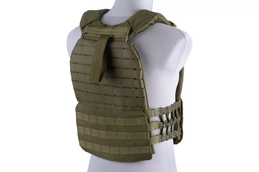 Kamizelka typu plate carrier molle/laser-cut - oliwkowa