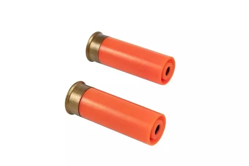 Escopeta de airsoft M870 - versión policial, ampliada - plata