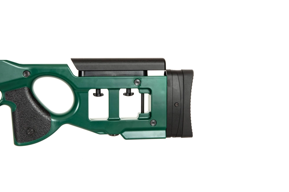 Fusil de airsoft rifle de francotirador SV-98 CORE™ con visor, bípode y silenciador - verde ruso