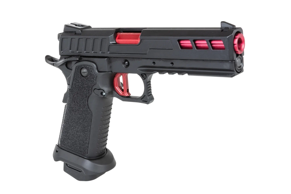 airsoft ICS Hi-Capa ACME Green Gas Pistol