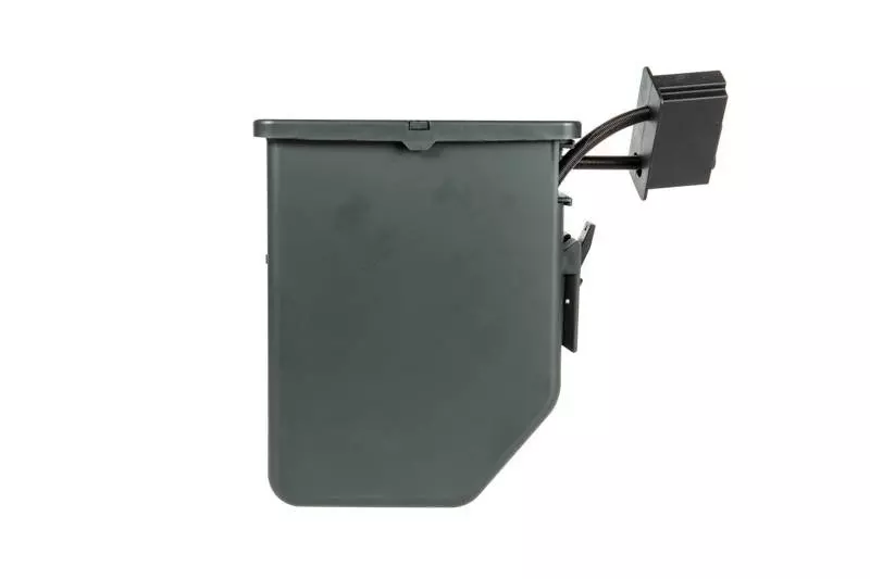 Elektrický zásobník box 2500 kuliček pro zbraní M249 - olivový