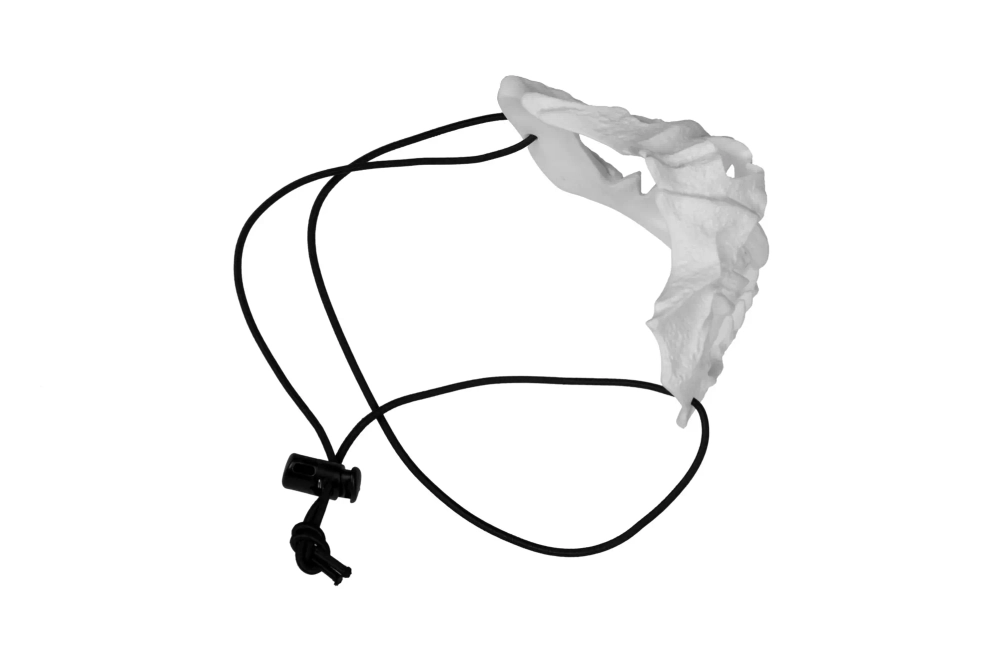Exoskeleton Mask - White