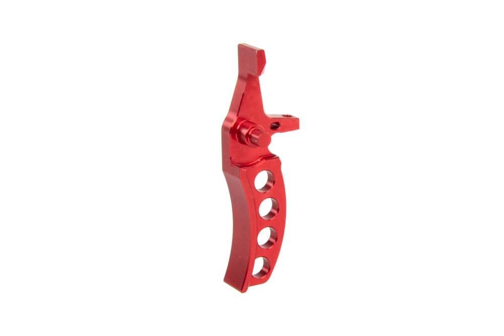 Aluminium CNC Jefftron Gebogen Trekker Rood
