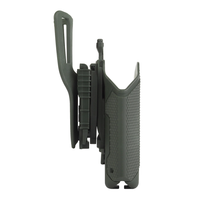 Funda universal Wosport para pistolas con linterna X300A GB-81 en color oliva