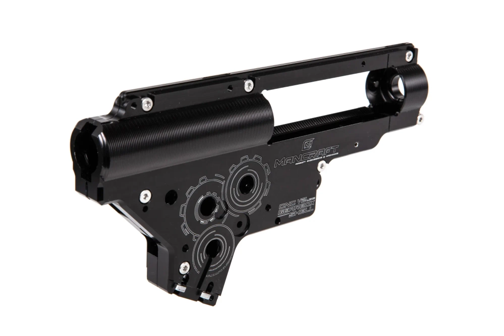 Cadre de gearbox CNC Mancraft V2.5 (V2 long) 8 mm QSC
