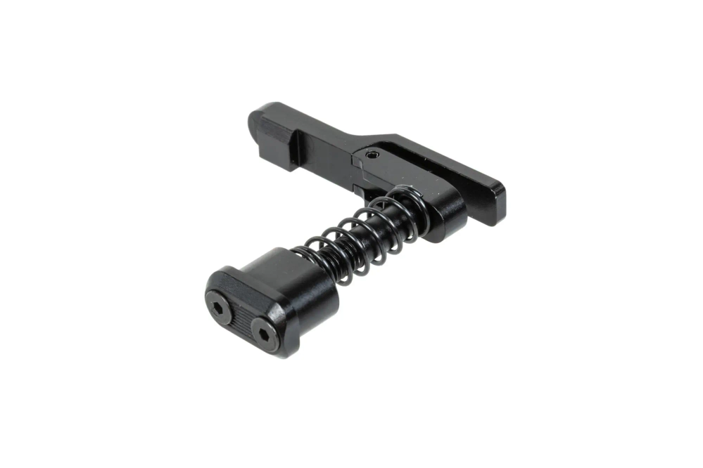 Aluminiowy zwalniacz magazynka Maxx Model Advanced typu C do replik MTW M4 Czarny