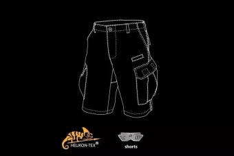 Pantalón corto CPU® - negro