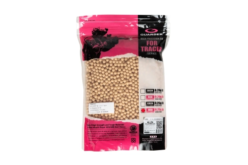 Perdigón trazador Guarder 4300 de 0,25 g. Rojo