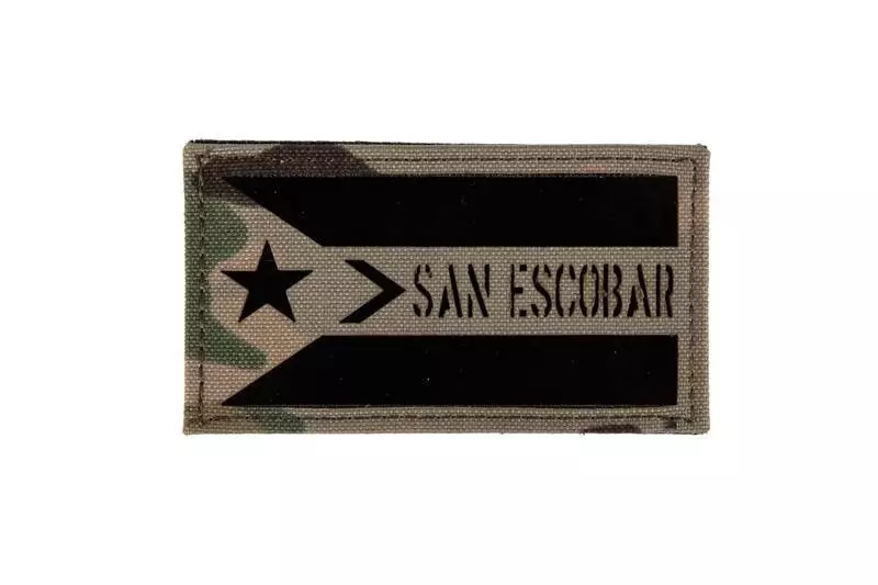 Naszywka IR San Escobar cordura - multicam