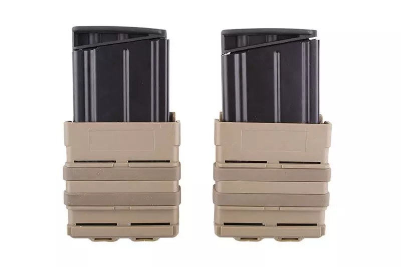 Double pochette Open III (L) pour chargeurs 7,62 - tan