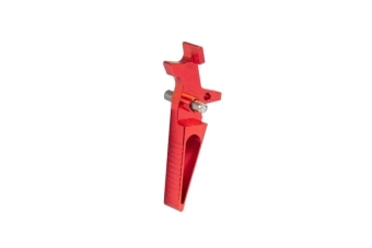 Languette détenteM4-113 pour répliques M4/M16 - rouge