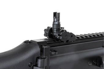 Karabinek szturmowy ASG Cybergun x FN HERSTAL SCAR-L z walizką transportową Czarny
