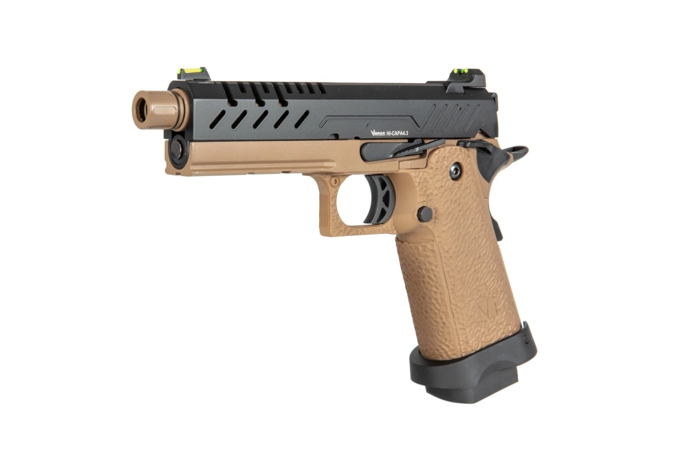 Vorsk Hi-Capa 4.3 Pistol Replica - Black/Tan
