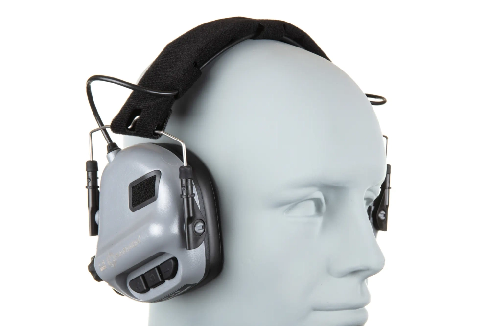 Earmor M31 MOD.4 actieve oorbeschermers Grijs