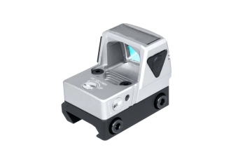 Kolimátor xFORCE MINI se solárním napájením stříbrný