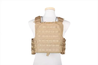 Cherry Plate Carrier Tactical Vest - Coyote