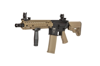 El fusil de airsoft Daniel Defense® MK18 SA-C19 CORE™ X-ASR™- Half-tan