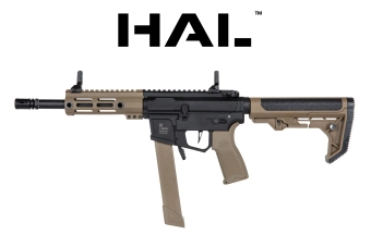 airsoft Specna Arms SA-FX01 FLEX™ HAL ETU™ 0.5J Pistola subfusil de media caña