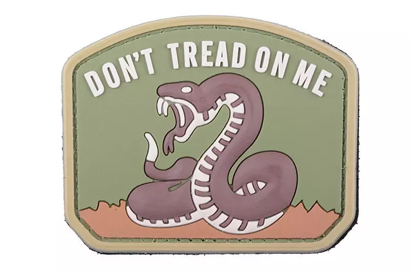 Naszywka 3D – Don't Tread On Me - coyote