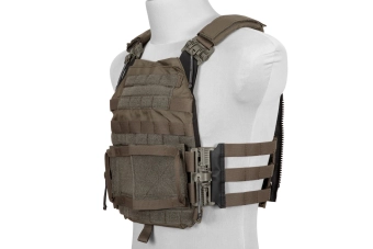 BlueLabel Chaleco Jum de Liberación Rápida Plate carrier 2.0 - Verde Ranger