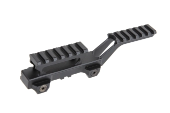 Support Wosport Medium RIS pour collimateurs et dispositifs PEQ/NGAL Noir