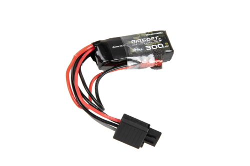 G-Tech Li-Po Gens Ace 35C 300mAh 2S1P 7.4V Battery - JST