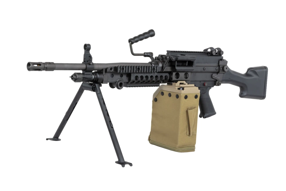 Ametralladora airsoft Vega Force Company MK48 MOD1 Standard Negra