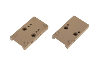 Płytki montażowe Cybergun Canik TP9 z rączką przeładowania FDE