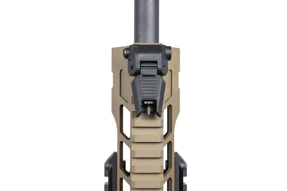 Karabinek ASG Specna Arms RRA SA-P14 PRIME™ Aster II ETU z silnikiem bezszczotkowym Half-Tan