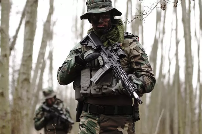 Airsoftová zbraň puškaka SA-A13 ONE™ - Chaos Grey