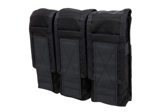 Triple lockable 7.62mm magazine pouch Emerson Gear Black
