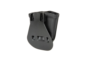 Kydex pistol Double Magazine Carrier - Black