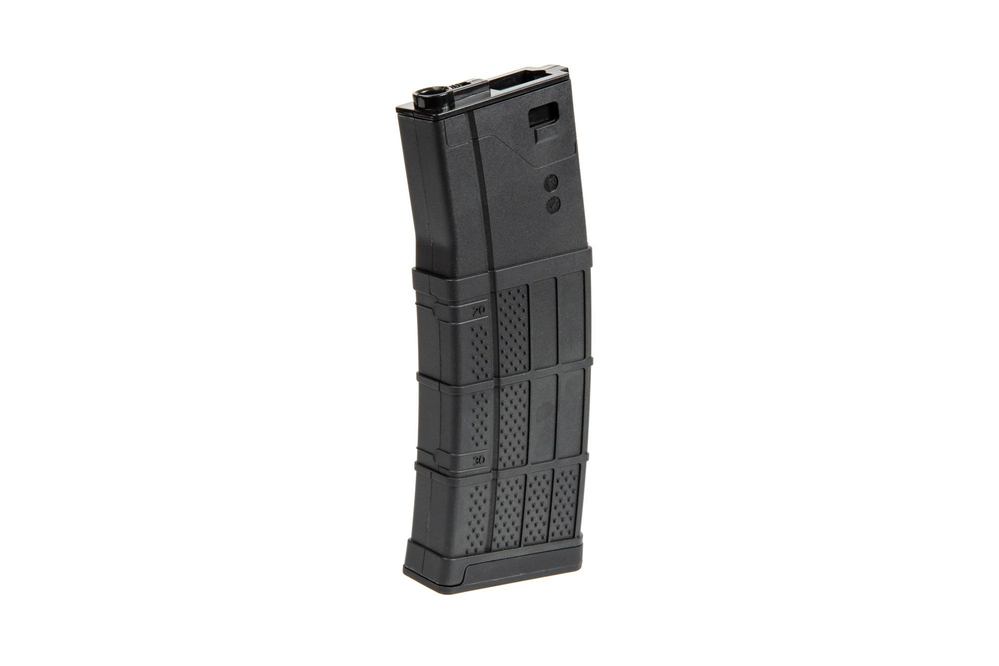 Chargeur hi-cap 350 billes pour répliques M4/M16 - noir