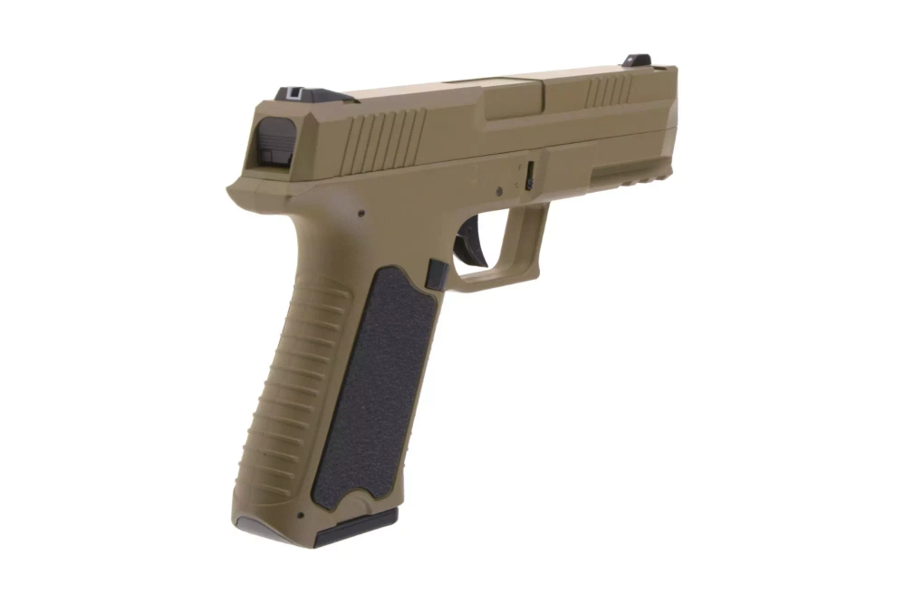 CM127 pistola de airsoft - bronceado (sin batería)