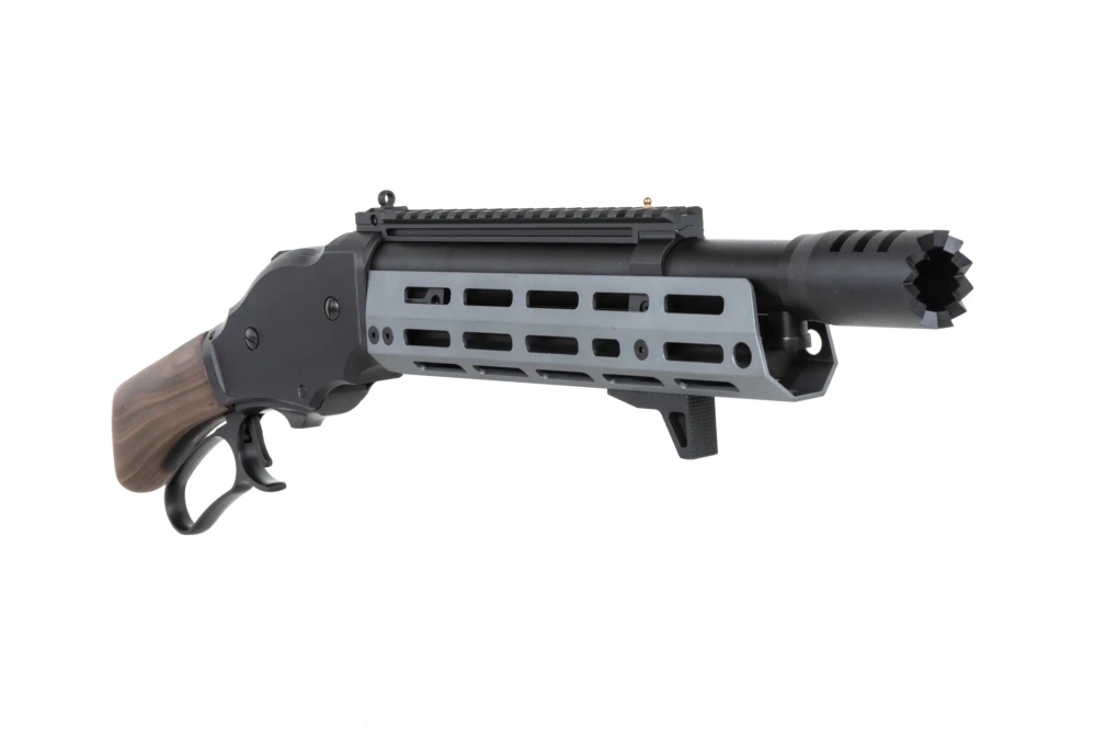 Escopeta de palanca Golden Eagle airsoft AT8701 Gris