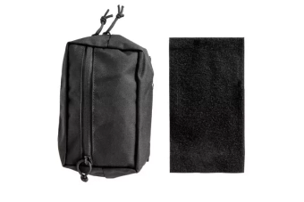 Poche cargo inférieure pour les gilets - noir