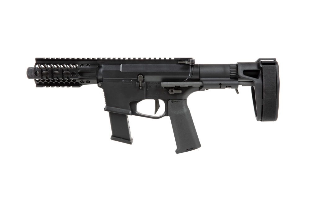 Ametralladora de airsoft M45S-S - negro
