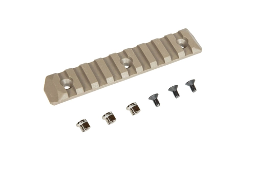 9-slot ERS ™ KeyMod rail - Dark Earth