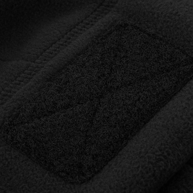 Watch Cap Elite Fleece (320g/m2) avec fermeture velcro Noir