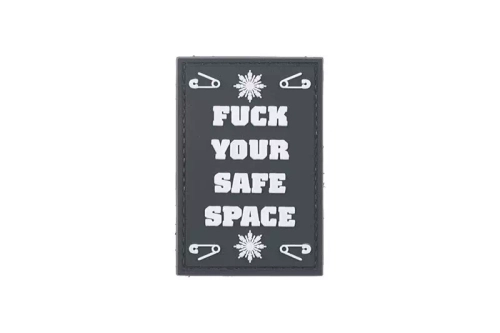 Nášivka 3D - Fuck Your Safe Space