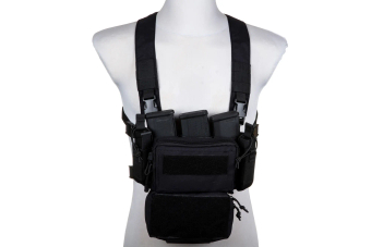 PRIMAL GEAR Gilet de poitrine polyvalent Wenator 2.0 Tactical Vest Noir