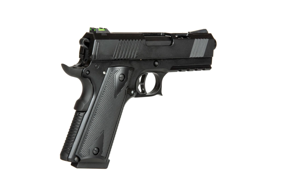 Airsoft pistole BLE-Vulture GBB - Černá 